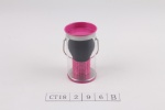 Cosmetic brushes and brush scrubing pad