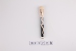 Cosmetic brushes and brush scrubing pad